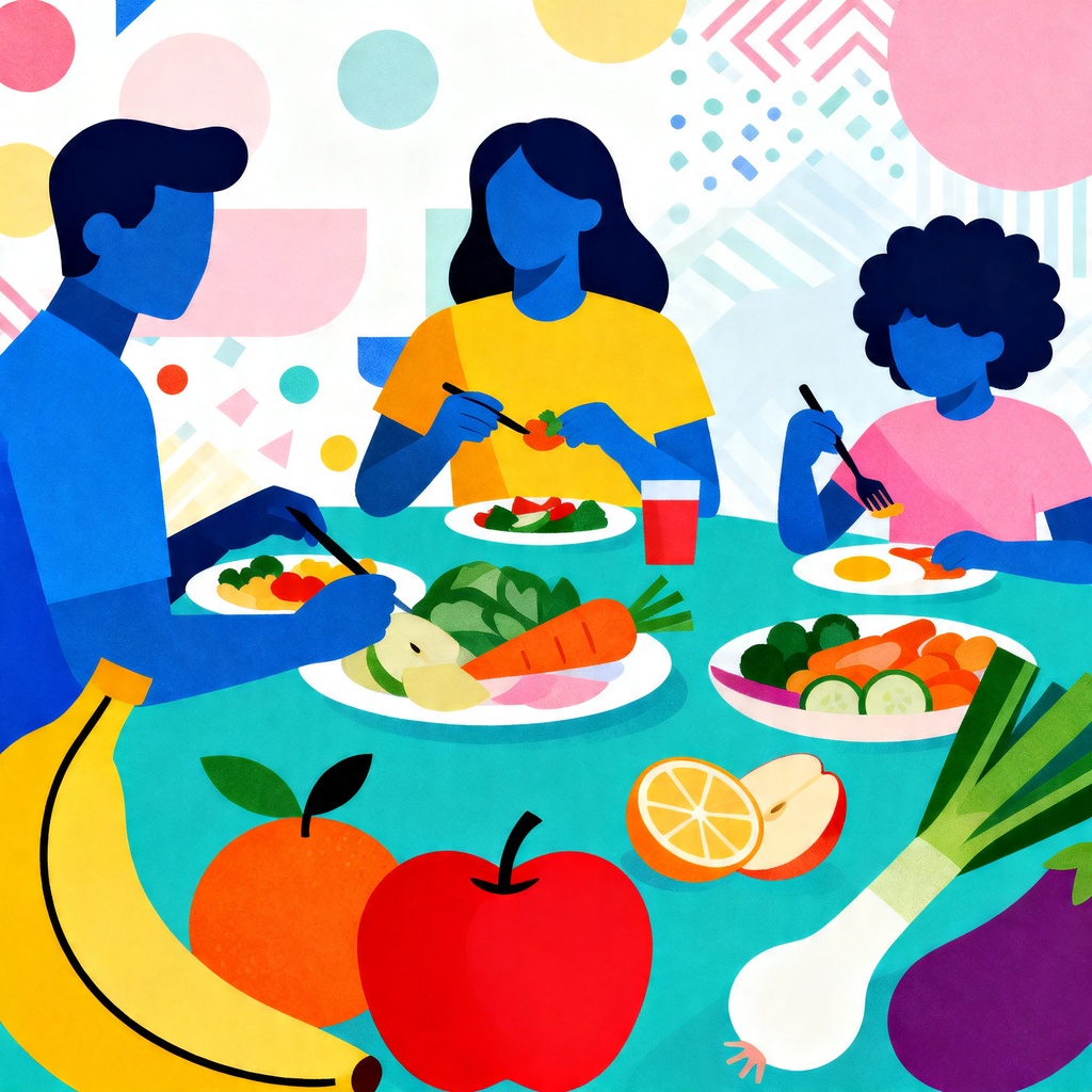 Jak wprowadzić zdrowe nawyki żywieniowe w rodzinie